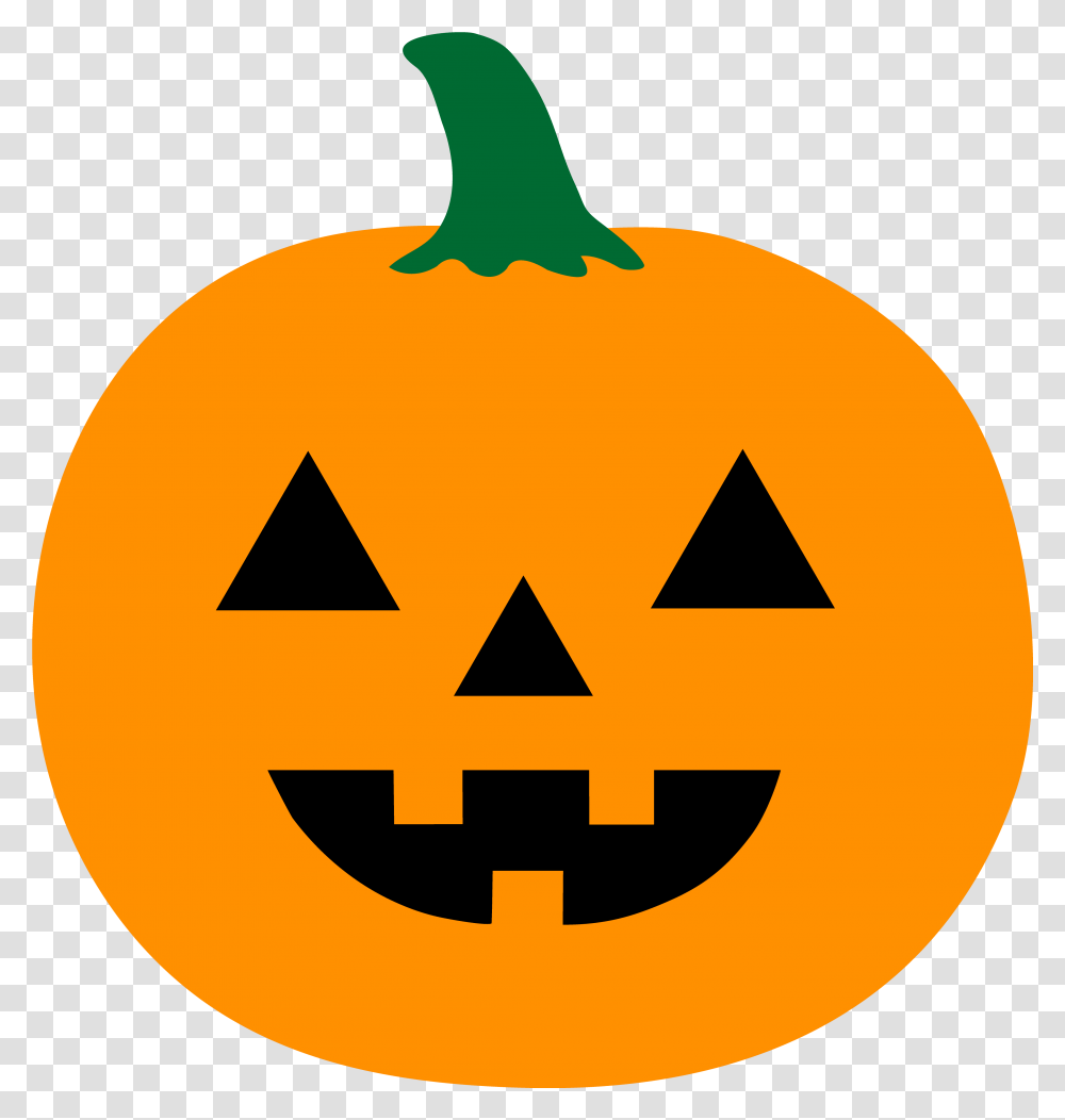Simple Jack O Lantern Drawing Clipart Halloween Background Pumpkin Clipart, Plant, Vegetable, Food, First Aid Transparent Png