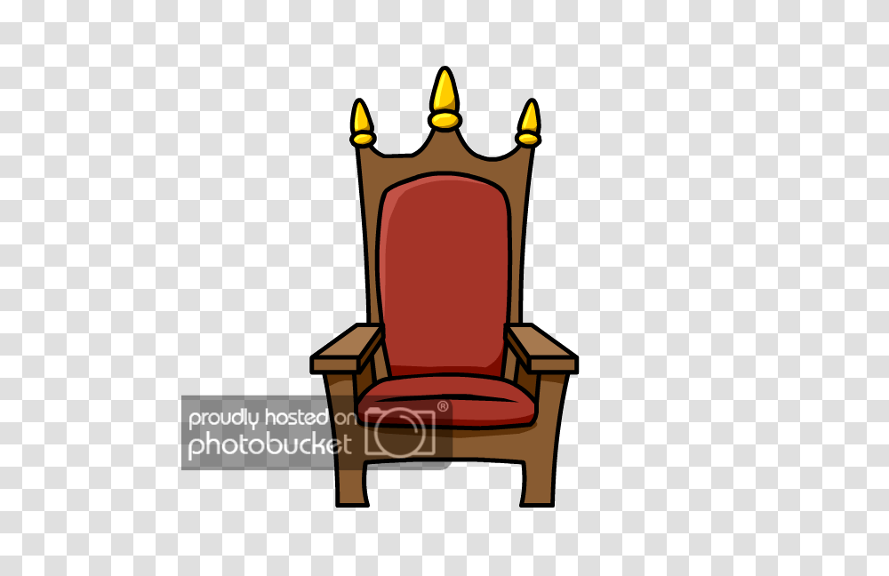 Simple King On Throne Clip Art, Furniture, Chair, Green, Armchair Transparent Png