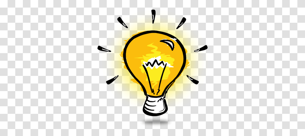 Simple Light Bulb Thinking Clip Art Idea Generation Light Brain Lightbulb Clipart,  Transparent Png