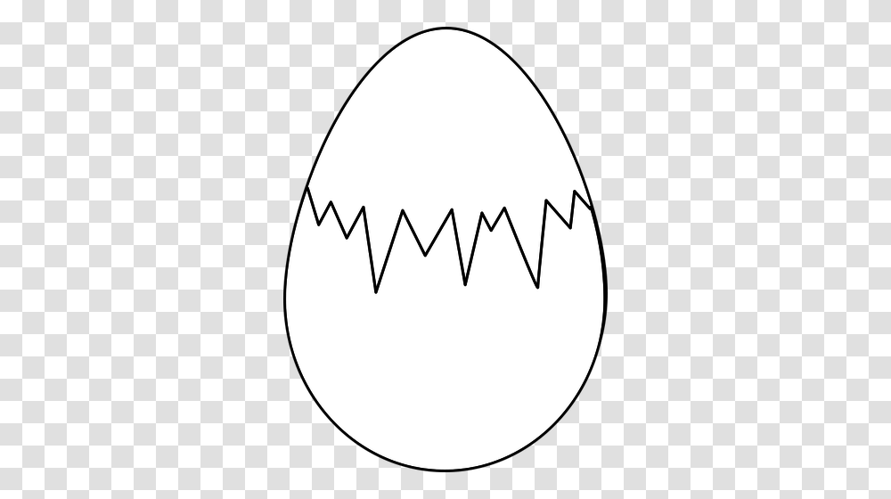 Simple Line Drawing Clip Art, Easter Egg, Food, Balloon Transparent Png