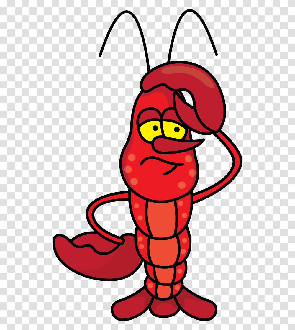 Simple Lobster Drawing Cute Drawing Of Lobsters, Crawdad, Seafood, Sea Life, Animal Transparent Png