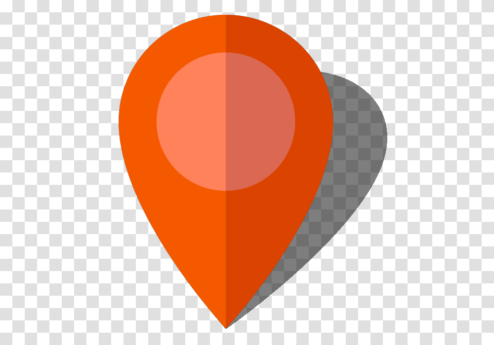 Simple Location Map Orange Free Vector Data, Plectrum, Heart, Plant Transparent Png