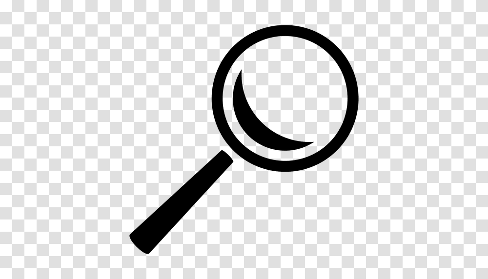 Simple Magnifying Glass, Hammer, Tool Transparent Png