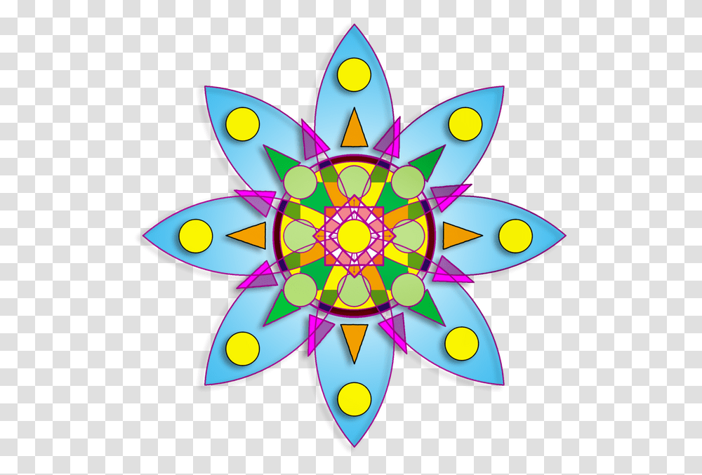 Simple Mandala - Steemit Circle, Pattern, Ornament, Fractal, Floral Design Transparent Png