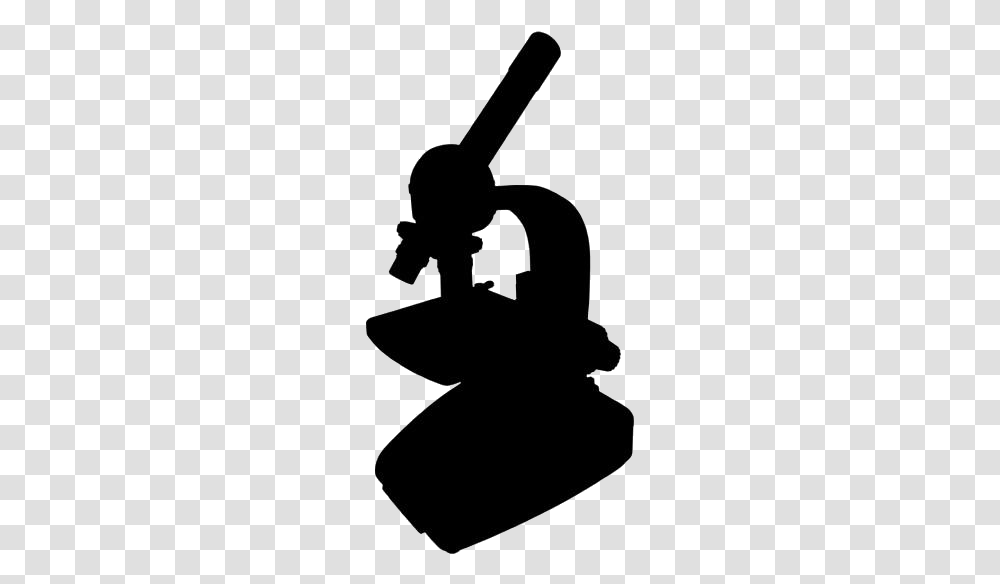 Simple Microscope Images, Silhouette, Stencil, Bow, Cowbell Transparent Png