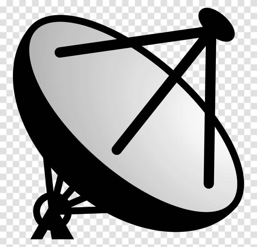 Simple Parabolic Antenna Dish Clip Arts For Web, Stencil, Photography, Sport Transparent Png