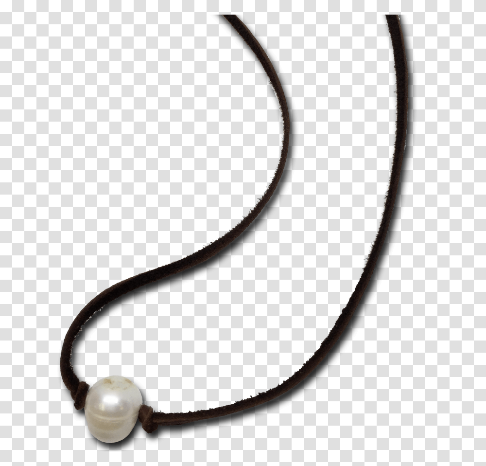 Simple Pearl Choker On Leather Or Genuine Suede, Accessories, Accessory, Jewelry Transparent Png