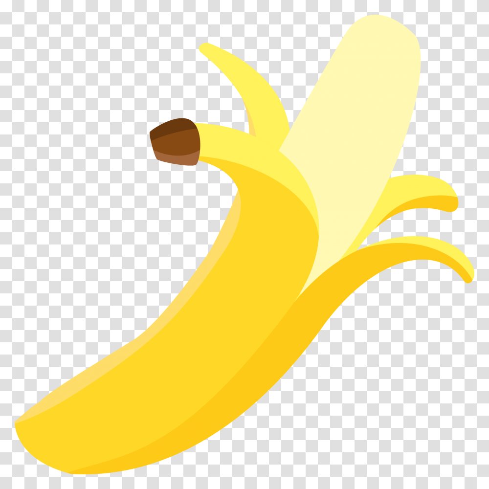 Simple Peeled Banana Icons, Fruit, Plant, Food Transparent Png