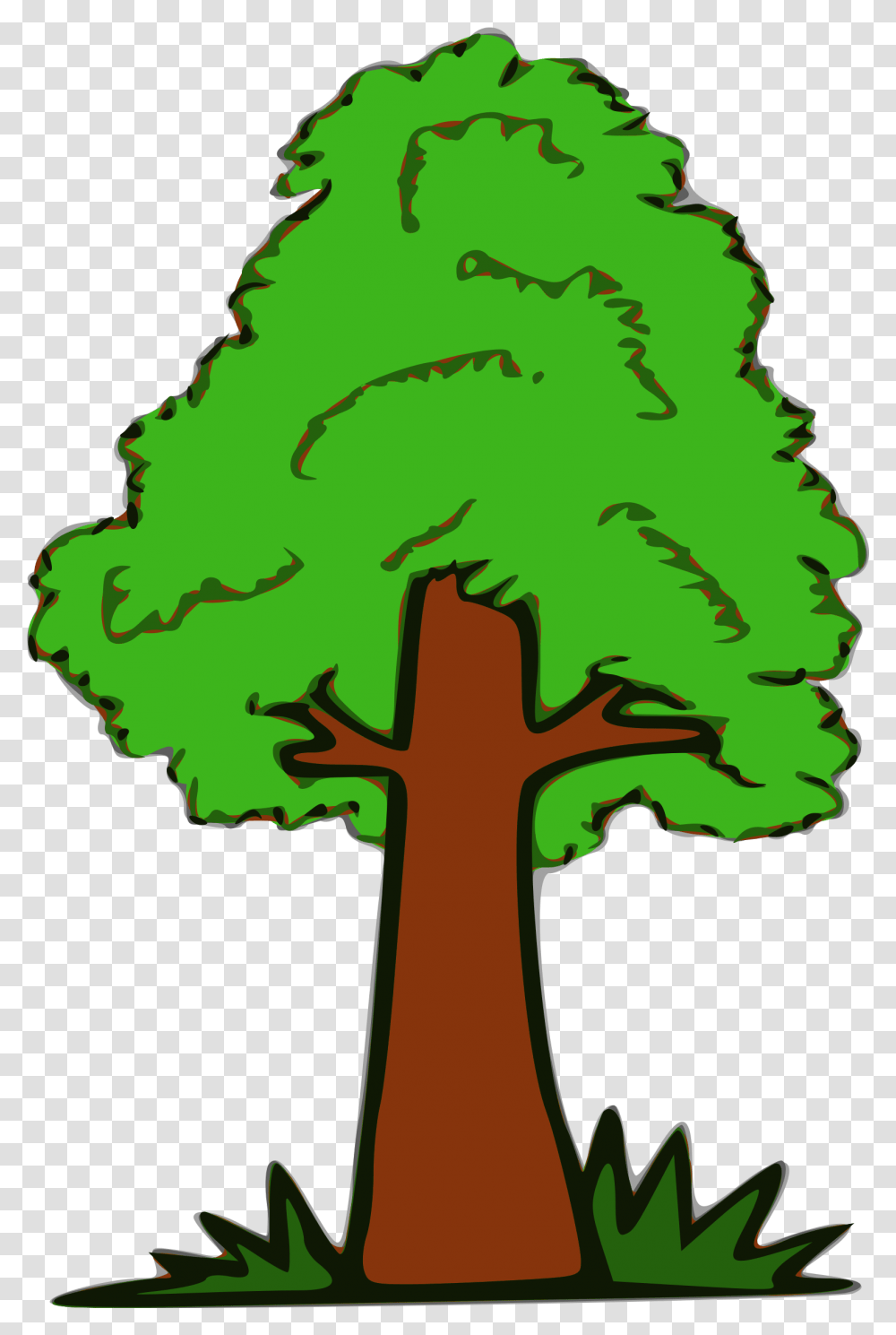 Simple Picture Of Tree Simple Picture Of Tree, Plant, Green, Moss, Vegetation Transparent Png
