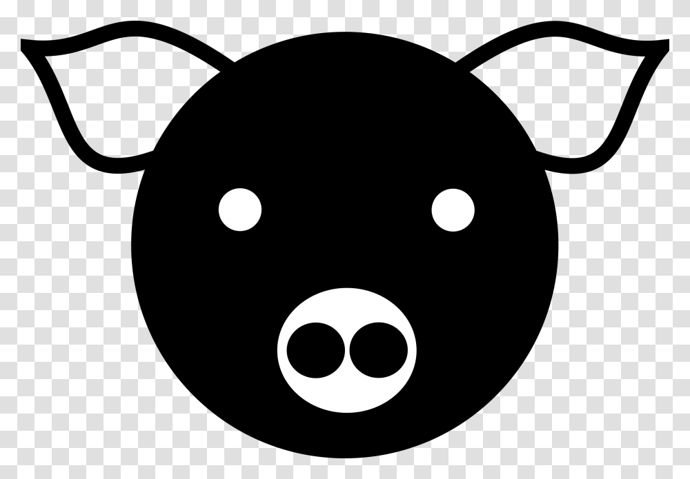 Simple Pig Clip Arts Pig Clip Art, Moon, Outer Space, Night, Astronomy Transparent Png
