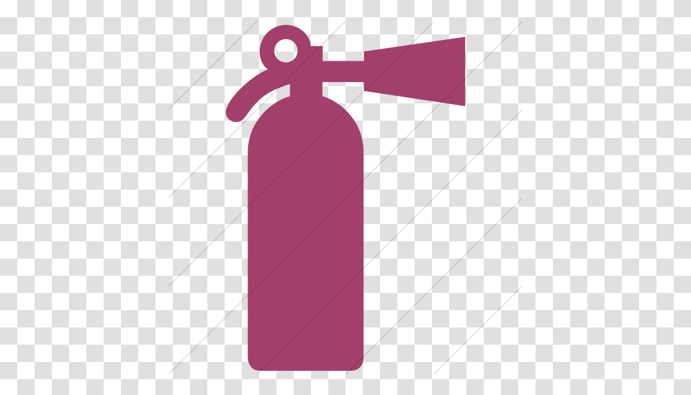 Simple Pink Aiga Fire Extinguisher Icon Fire Extinguisher Vector Icon, Cross, Symbol, Cylinder, Machine Transparent Png