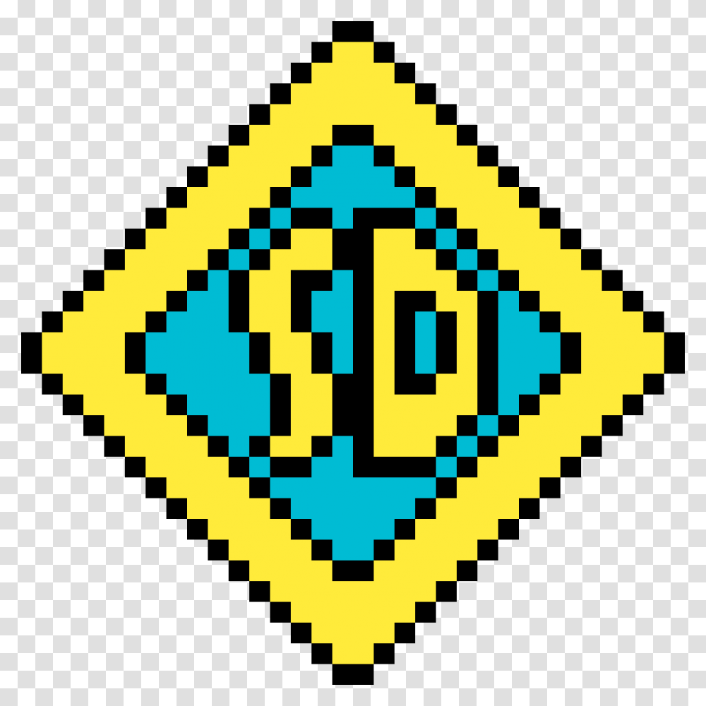 Simple Pixel Art Gif Download Legend Of Zelda Rupee 8 Bit, Triangle, Rug, Cross Transparent Png
