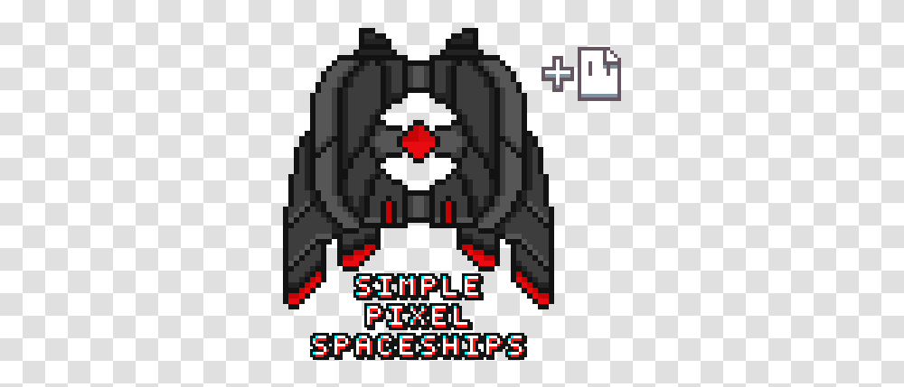 Simple Pixel Spaceships Graphic Design, Text, Rug, Electronics, Number Transparent Png