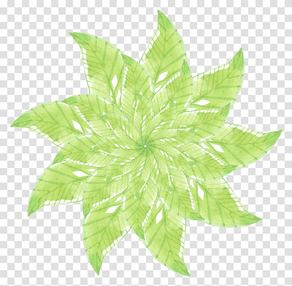 Simple Plant Creative Fresh And Psd Jervis Bay Territory Flag, Leaf, Ornament, Star Symbol Transparent Png
