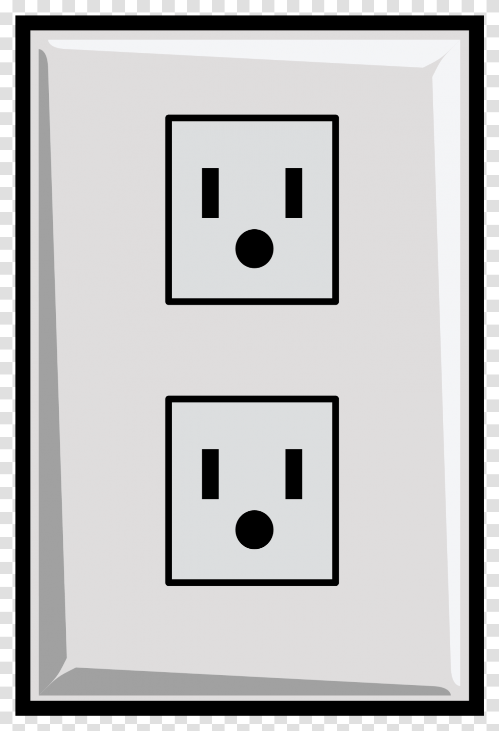 Simple Power Big Image Power Outlet, Electrical Outlet, Electrical Device, Adapter, Plug Transparent Png