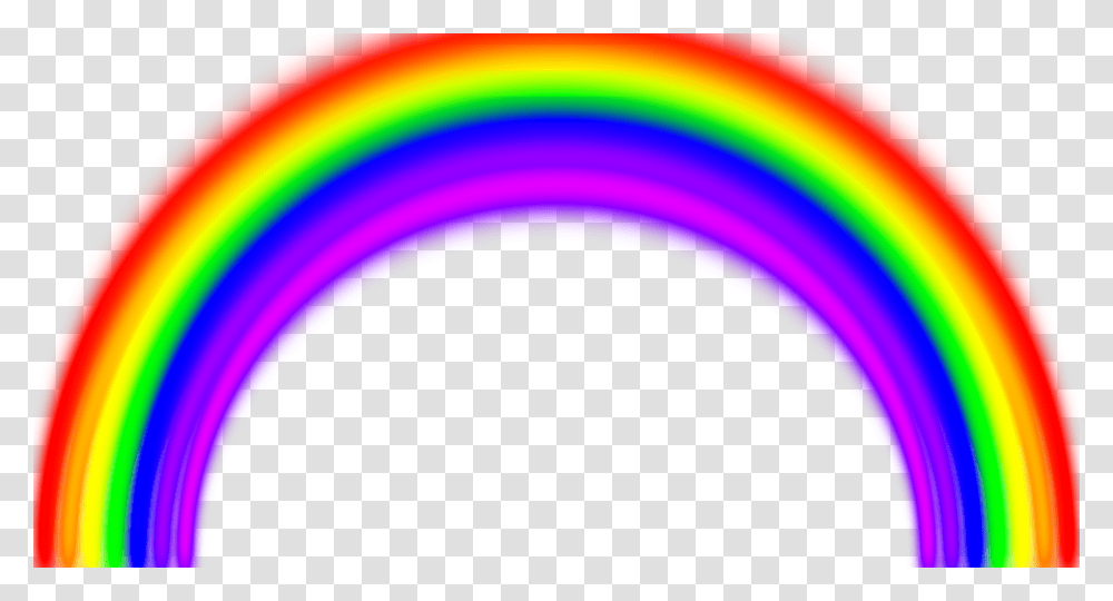 Simple Rainbow With Blur Icons, Nature, Outdoors, Sky, Light Transparent Png