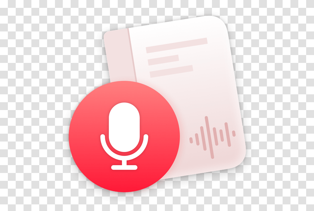 Simple Recorder Voice Recorder On The Mac App Store Mac Os Voice Recorder Icon, Text, Label, Hand, Id Cards Transparent Png