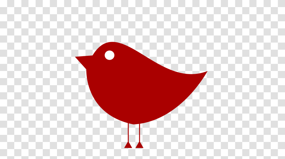 Simple Red Bird, Animal, Finch, Balloon, Flamingo Transparent Png