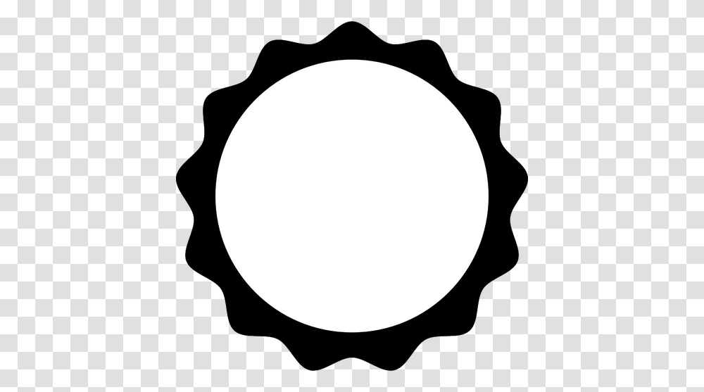 Simple Seal Frame, Moon, Outer Space, Night, Astronomy Transparent Png