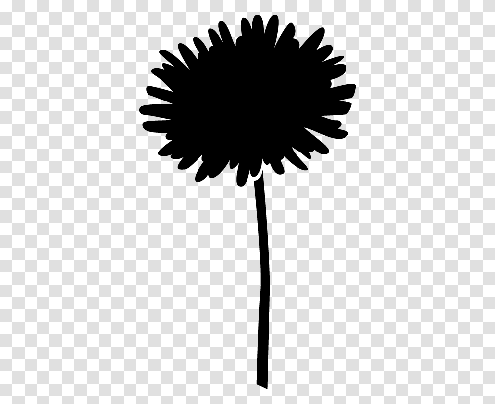 Simple Silhouette Of A Flower, Gray, World Of Warcraft Transparent Png