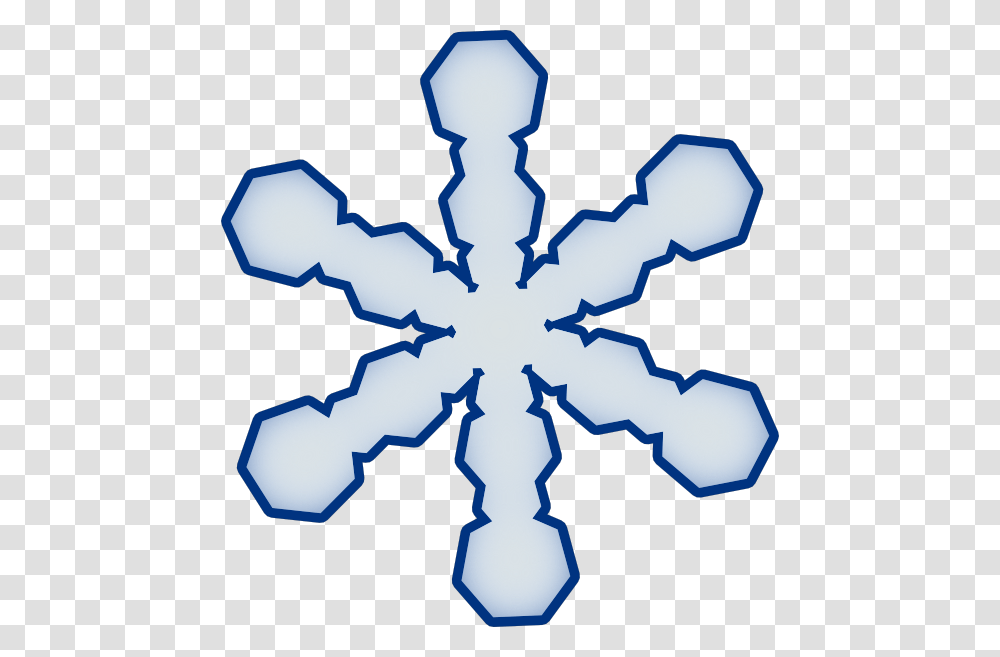 Simple Snowflake Clip Art For Web Transparent Png