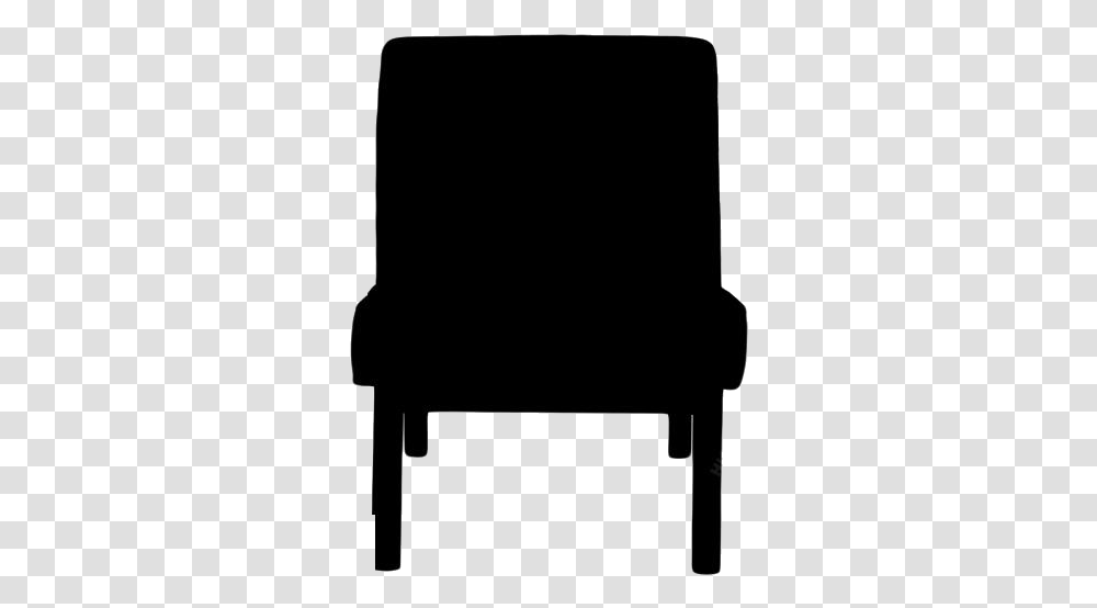 Simple Sofa Chair Clipart Simple Sofa Club Chair, Furniture, Silhouette, Lighting, Leisure Activities Transparent Png