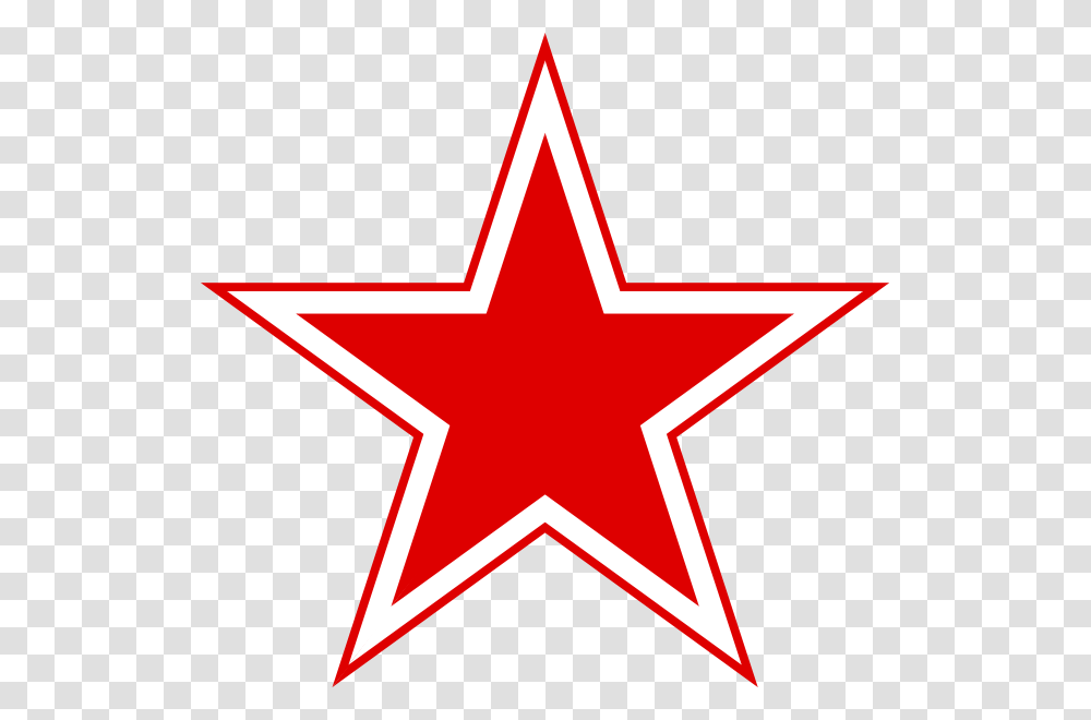 Simple Star Border Red White Clipart Russian Air Force Star, Star Symbol Transparent Png