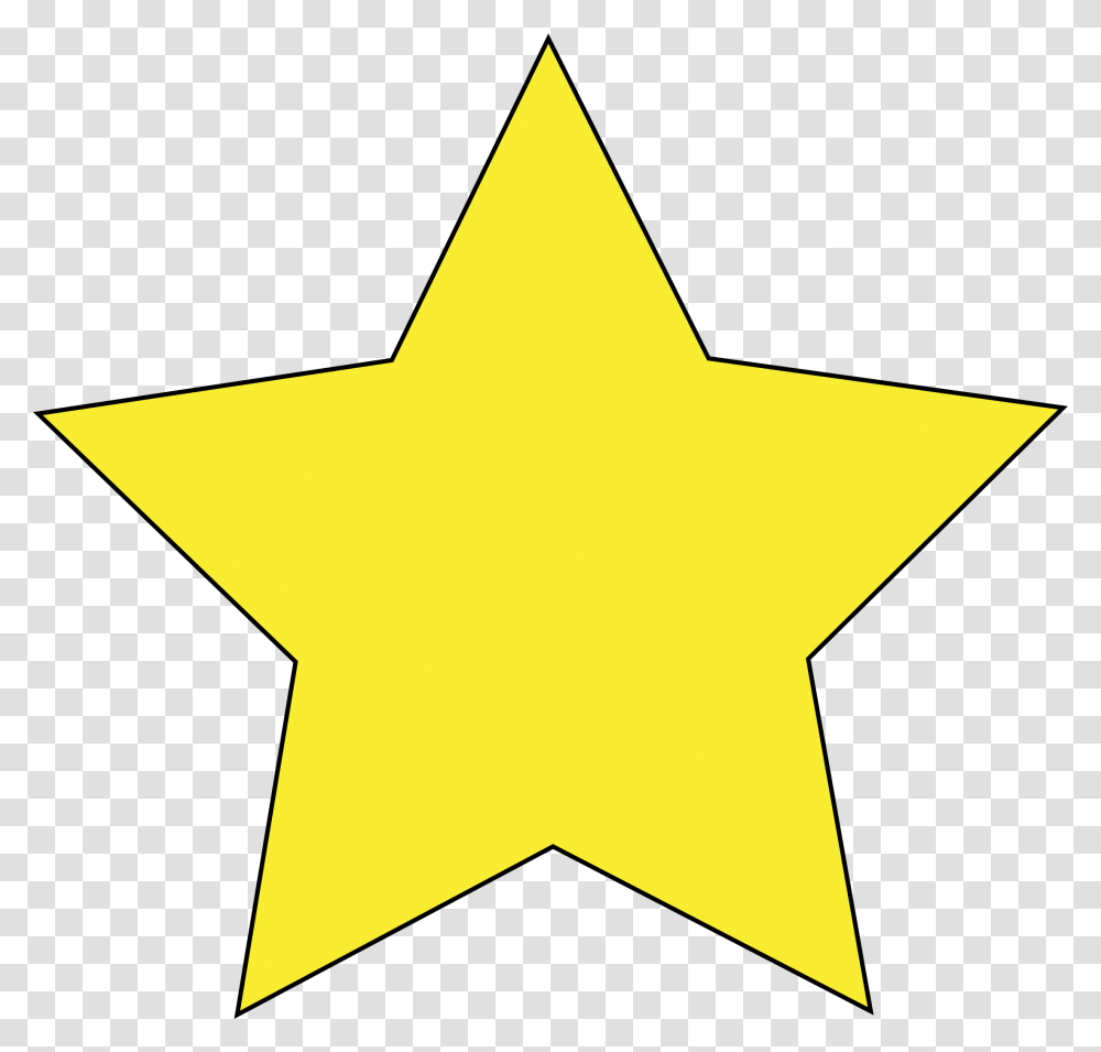 Simple Star Clip Art Background Yellow Star, Symbol, Star Symbol, Cross Transparent Png