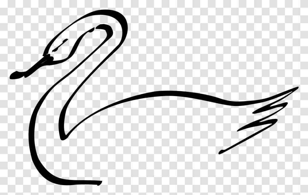 Simple Swan Swan, Gray, World Of Warcraft Transparent Png