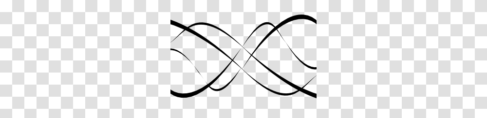 Simple Swirl Design Black And White Image, Gray, World Of Warcraft Transparent Png