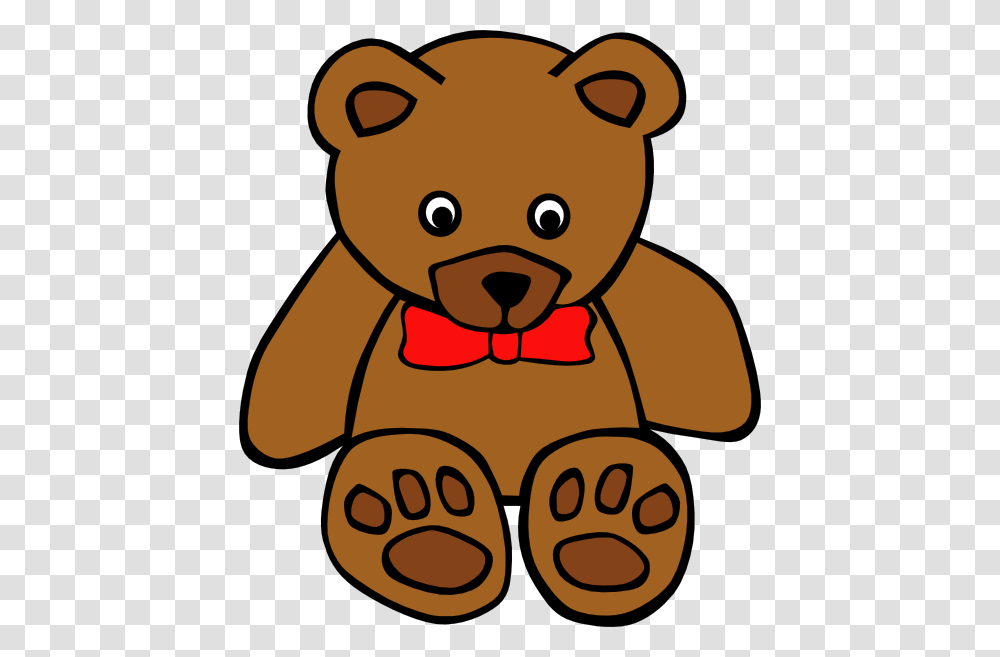 Simple Teddy Bear Clip Art Free Vector, Toy Transparent Png