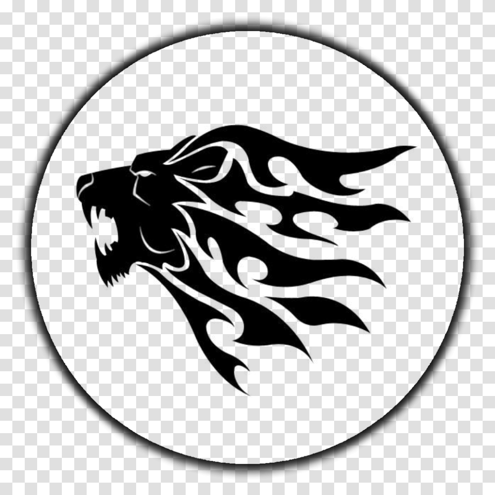 Simple Tiger Tattoo Design, Gray, World Of Warcraft Transparent Png