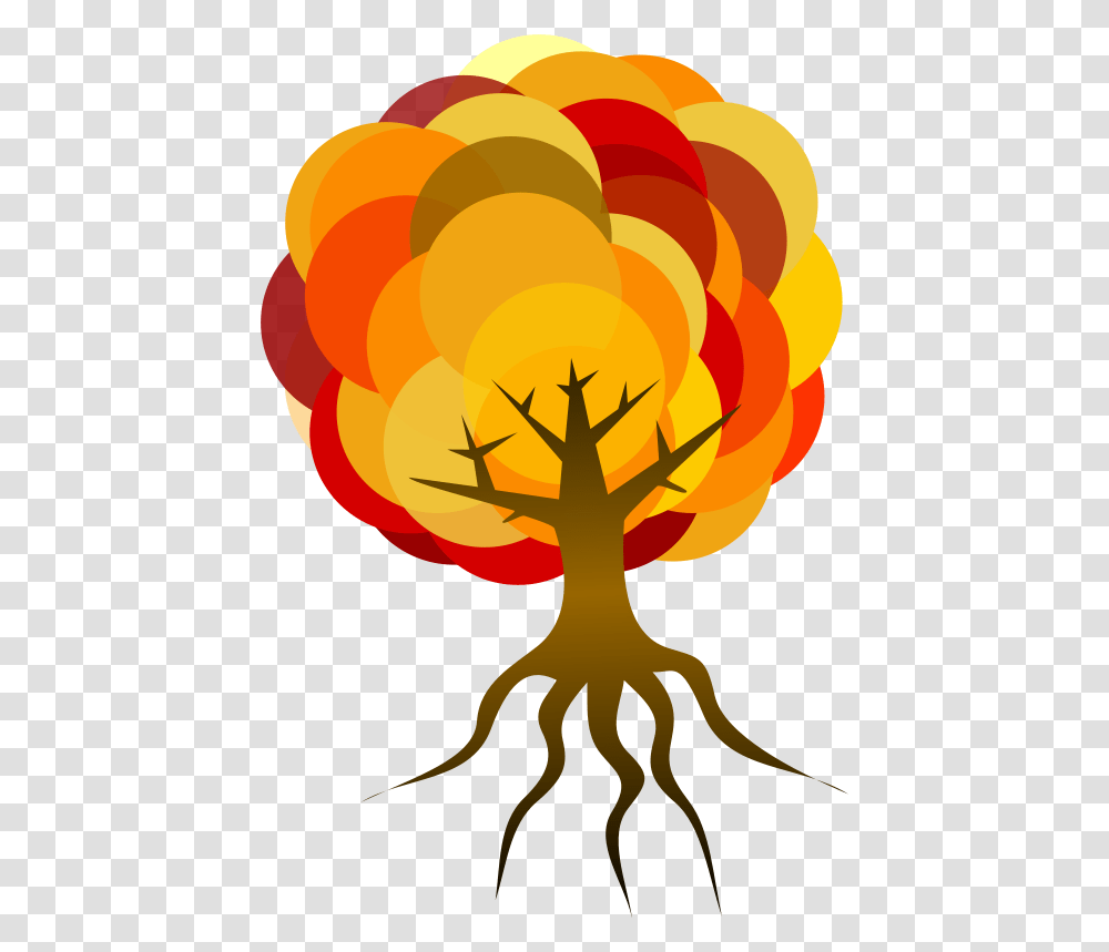 Simple Tree 99786 Free Svg Download 4 Vector Simple Tree Roots Clipart, Plant Transparent Png