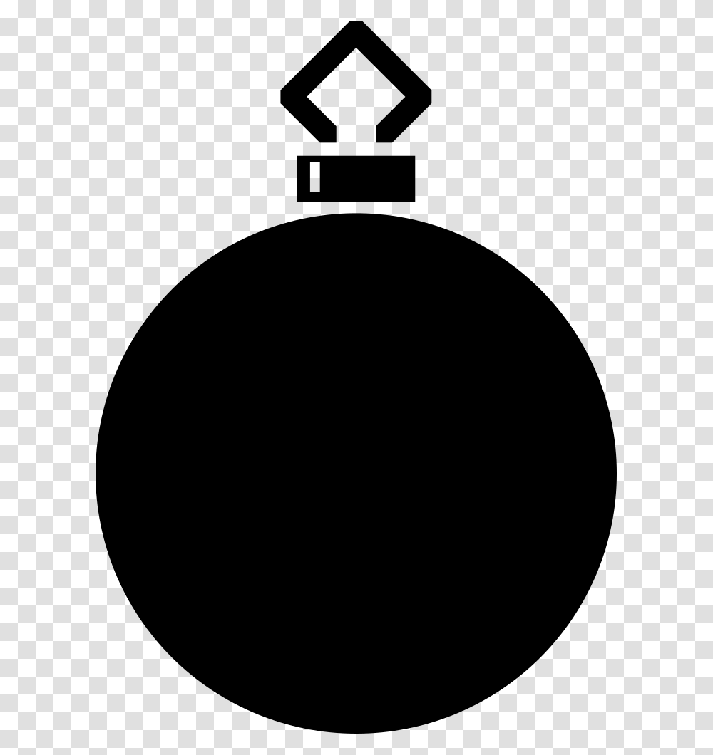Simple Tree Bauble Silhouette Bauble Silhouette, Gray, World Of Warcraft Transparent Png