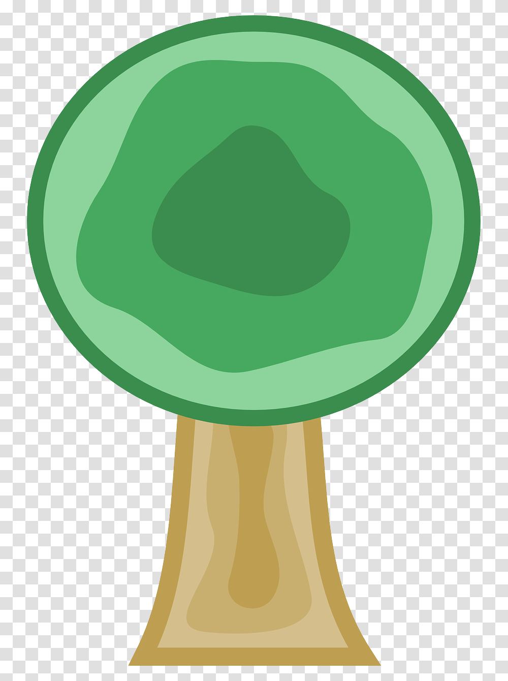 Simple Tree Natural Environment To Draw, Plant, Rattle, Agaric, Mushroom Transparent Png