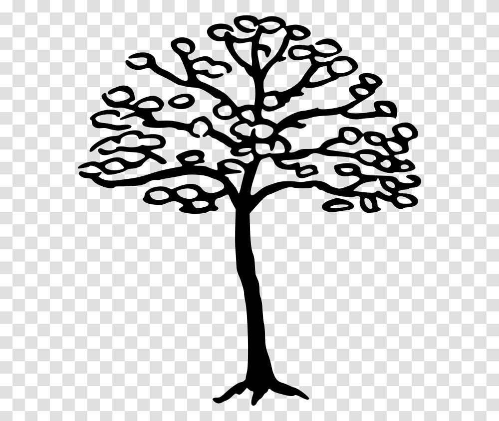 Simple Tree Silhouette, Gray, World Of Warcraft Transparent Png
