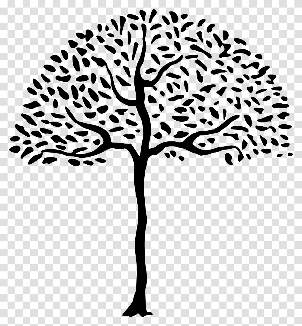 Simple Tree Simple Elements Of Art Drawing, Gray, World Of Warcraft Transparent Png