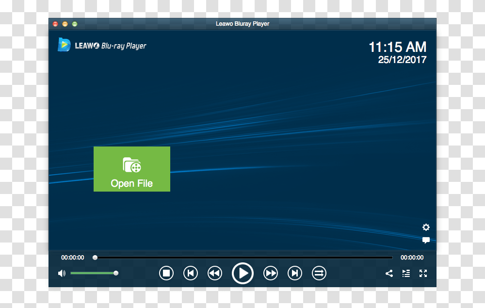 Simple Ui Leawo Blu Ray Player, Electronics, Computer, Screen, Desktop Transparent Png