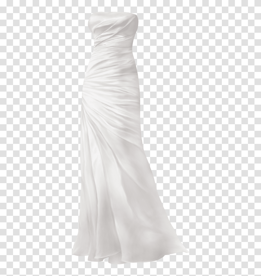 Simple Wedding Dress, Female, Person, Evening Dress Transparent Png