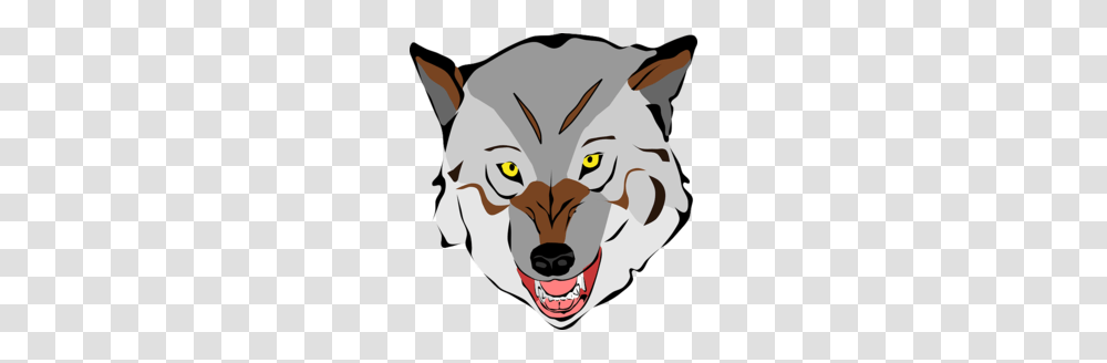 Simple Wolf Head Clipart, Mammal, Animal, Coyote, Red Wolf Transparent Png