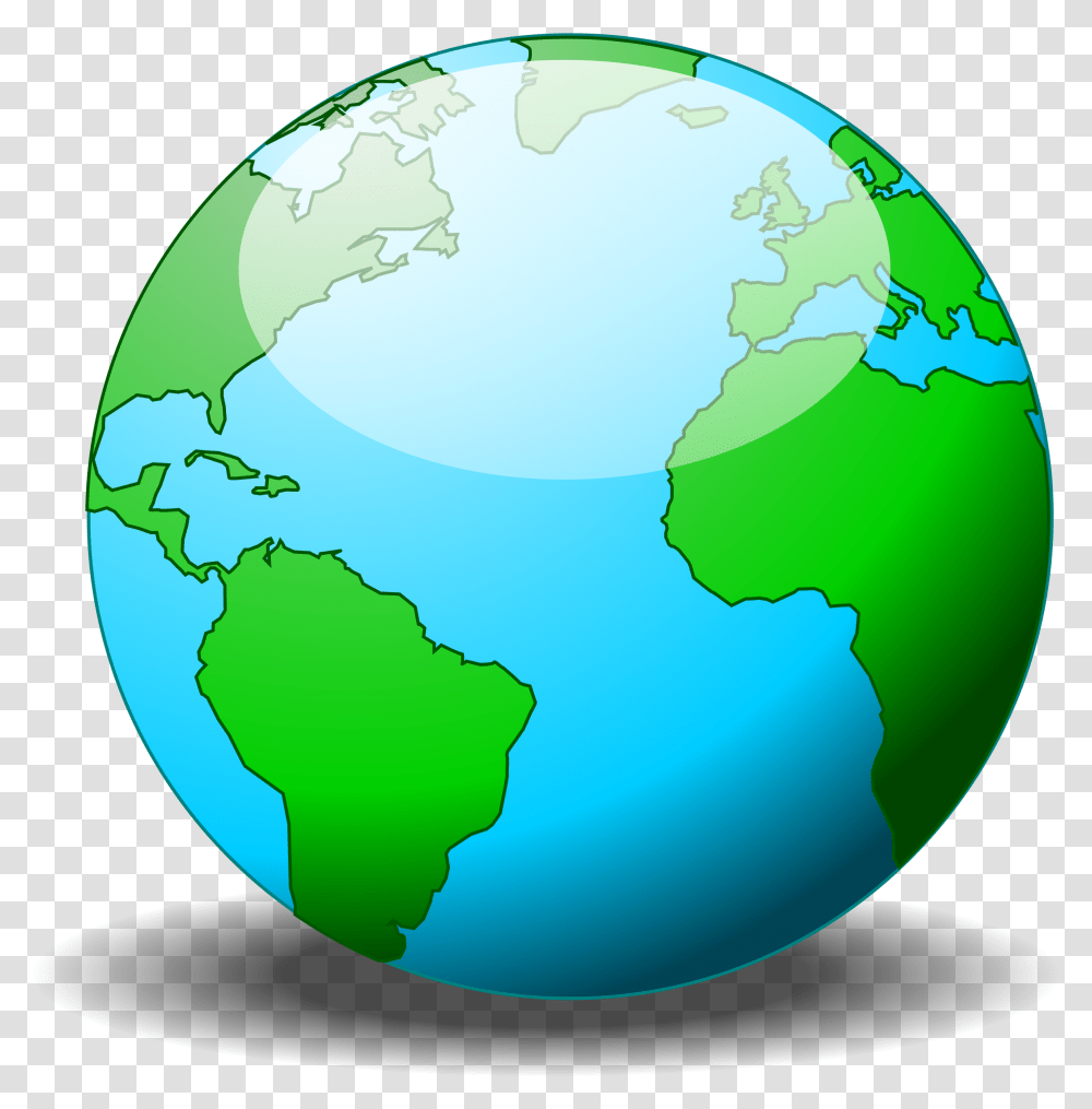 Simple World Map Globe, Outer Space, Astronomy, Universe, Planet Transparent Png