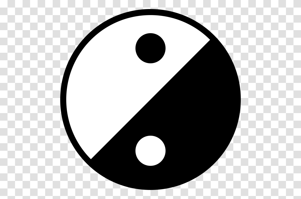 Simple Yin Yang Icon Clipart, Moon, Outer Space, Night, Astronomy Transparent Png