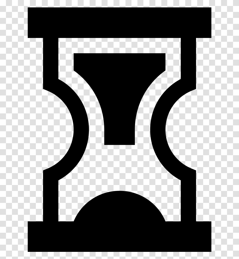 Simpleicons Business Sand Watch Tool Hourglass, Gray, World Of Warcraft Transparent Png