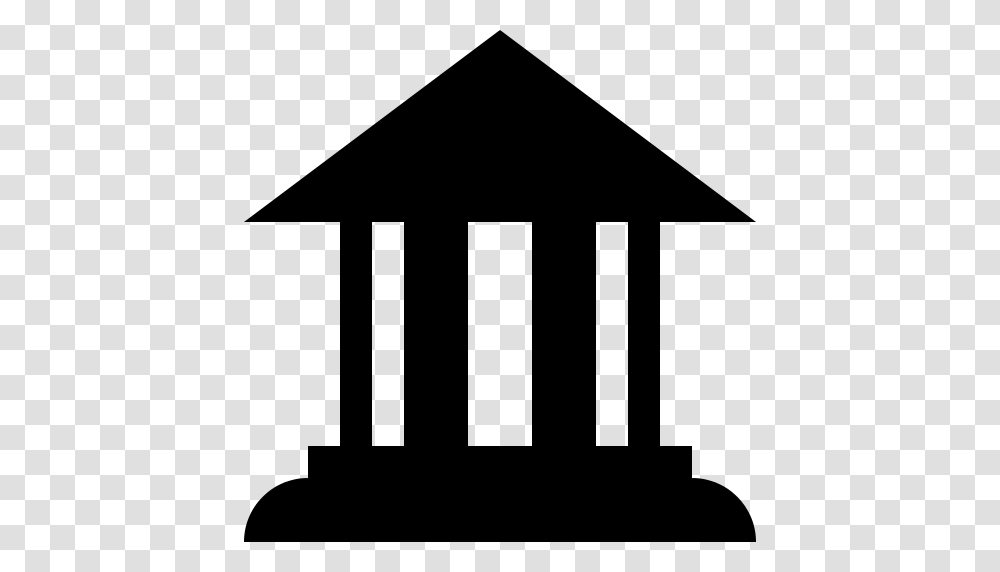Simpleicons Places Building With Columns And Triangular Roof, Gray, World Of Warcraft Transparent Png