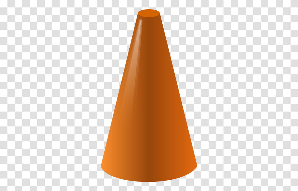 Simplified Cone Clip Art Vector Clip Art Orange Cone Shape, Beverage, Drink, Bottle, Food Transparent Png
