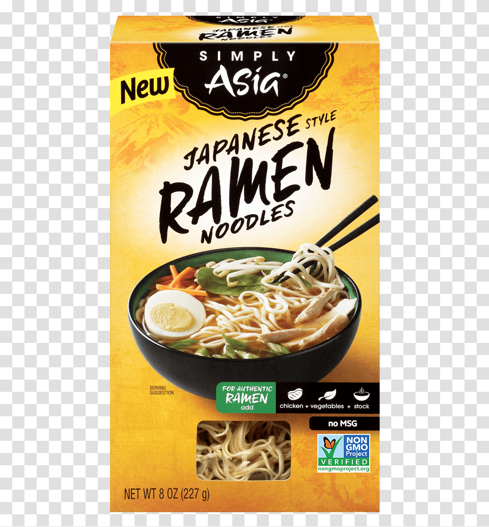 Simply Asia Japanese Style Ramen Noodles, Bowl, Pasta, Food, Meal Transparent Png