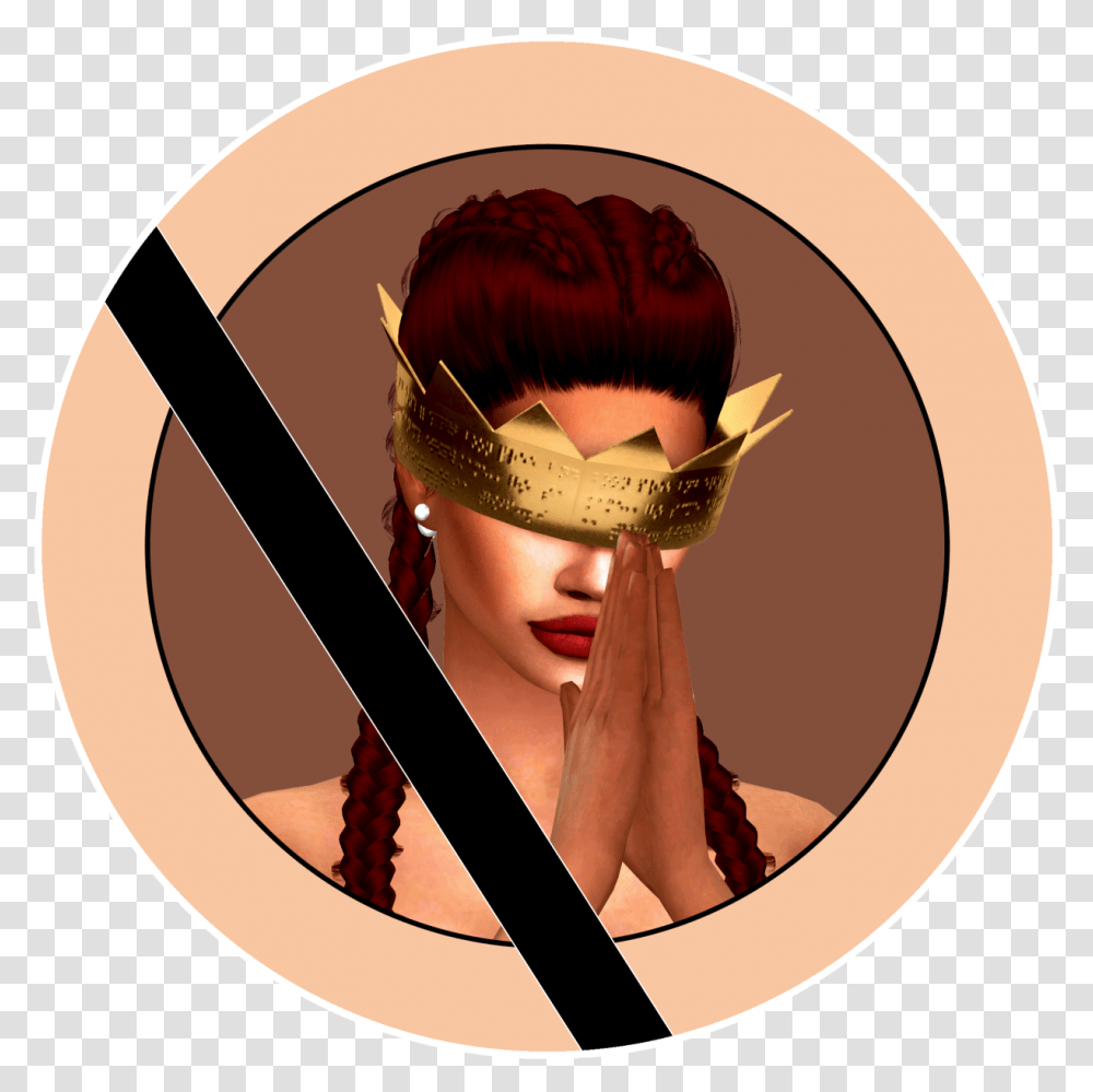 Simply King - I Really Liked The Rihanna Anti Crown By Headpiece, Costume, Person, Human, Parade Transparent Png