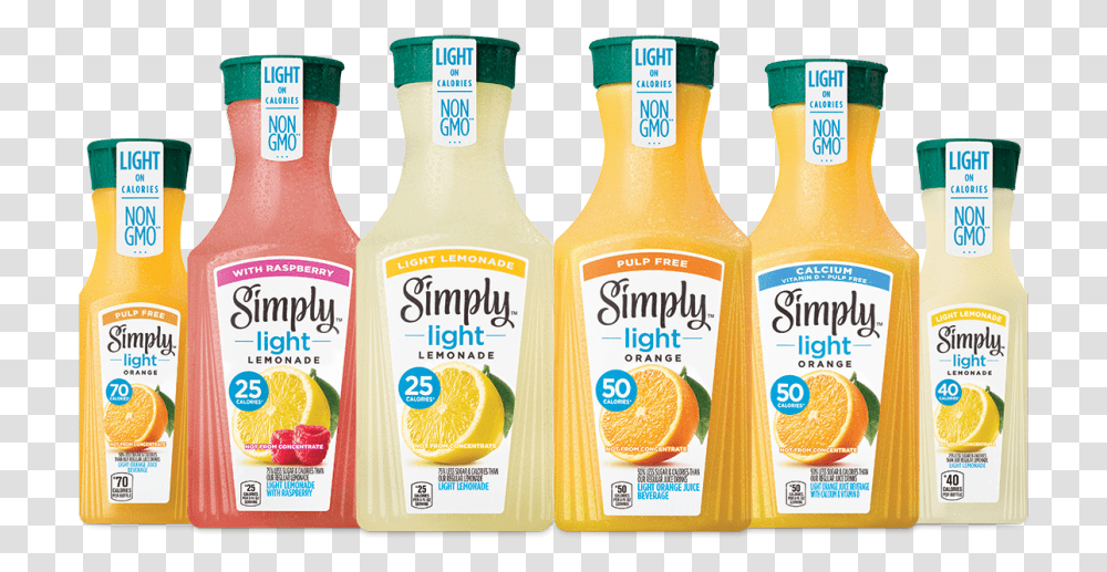 Simply Light Simply Coca Cola Logo, Juice, Beverage, Drink, Orange Juice Transparent Png
