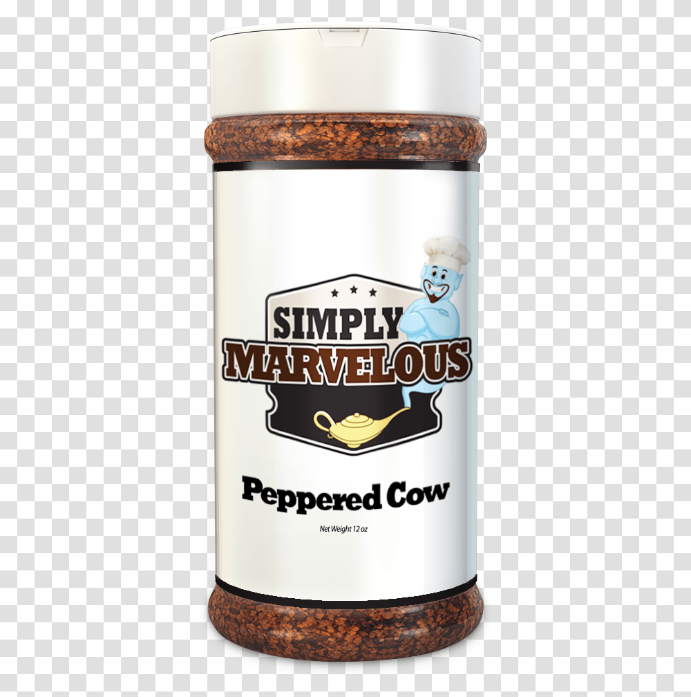 Simply Marvelous Bbq Rub Peppered Cow Animal, Beverage, Alcohol, Beer, Bottle Transparent Png
