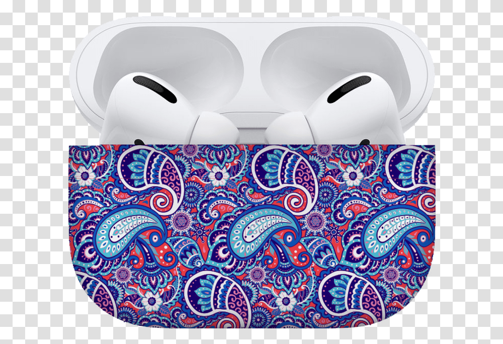 Simply Southern Airpod Case Compatible With Apple Airpods Airpods, Cushion, Rug, Pattern, Paisley Transparent Png